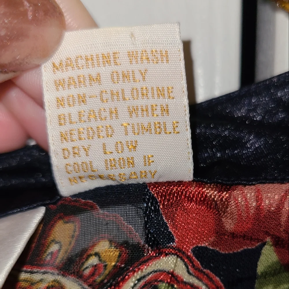 Victoria’s Secret Nightgown Size M L Vintage Gold Label Pajama Top Sheer Kimono - Picture 8 of 15